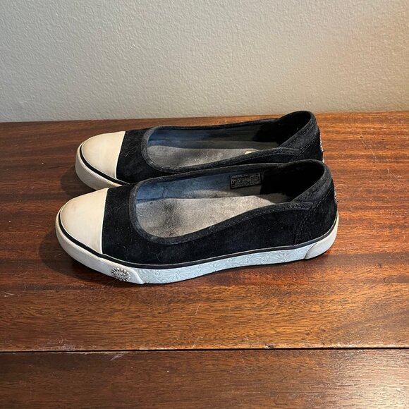 UGG Australia Women's Slip-On Shoe Sheepskin Suede Flats Size 7 - Picture 2 of 4